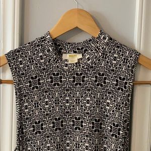 Anthropologie dress with geometric print by Maeve